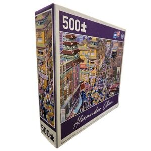 TCG Sure Lox Puzzle Alexander Chen Chinatown San Francisco 500 Piece Jigsaw